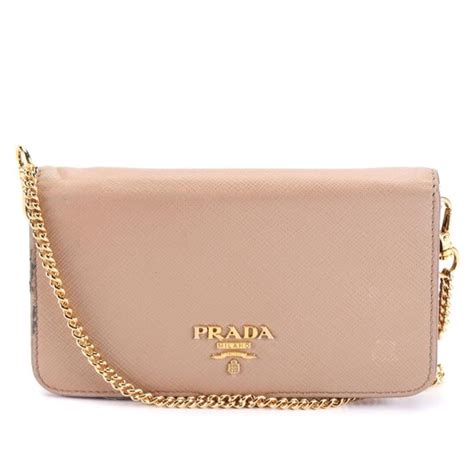 prada iphone case wallet on chain|authentic Prada wallet.